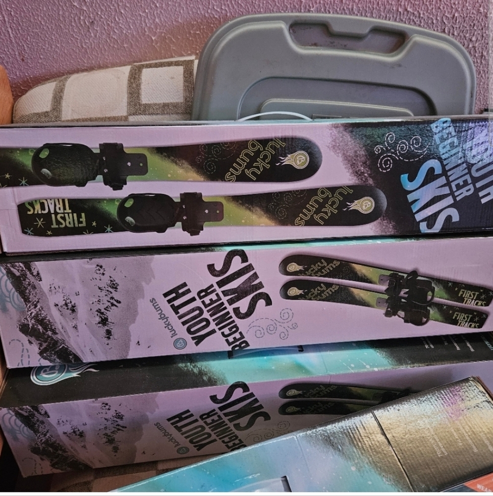Kids ski set